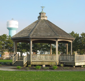 The Lavallette Gazebo on Barnegat Bay